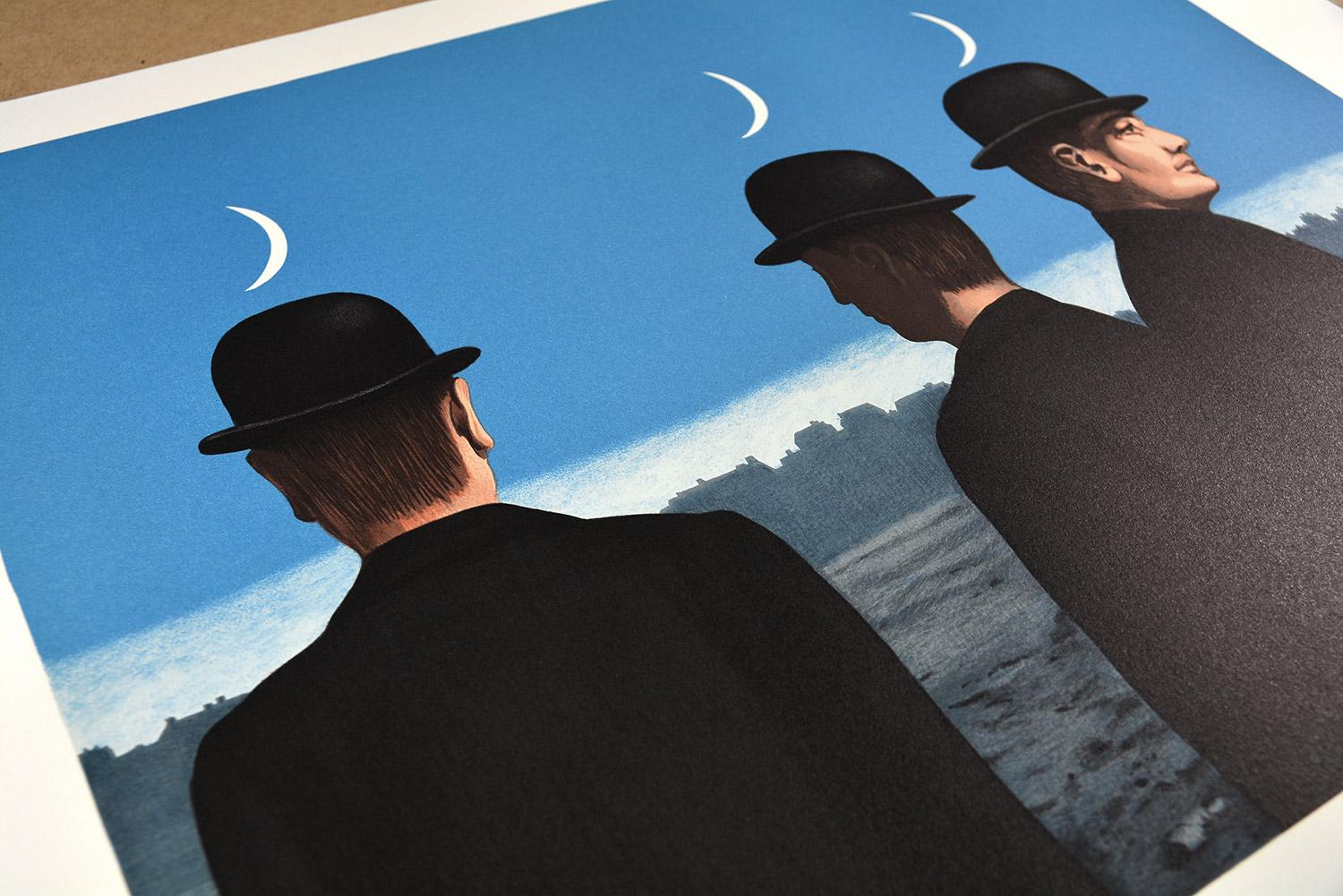 René Magritte - LE CHEF D'OEUVRE OU... Limited Surrealism French Contemporary - Surréalisme Print par (after) René Magritte