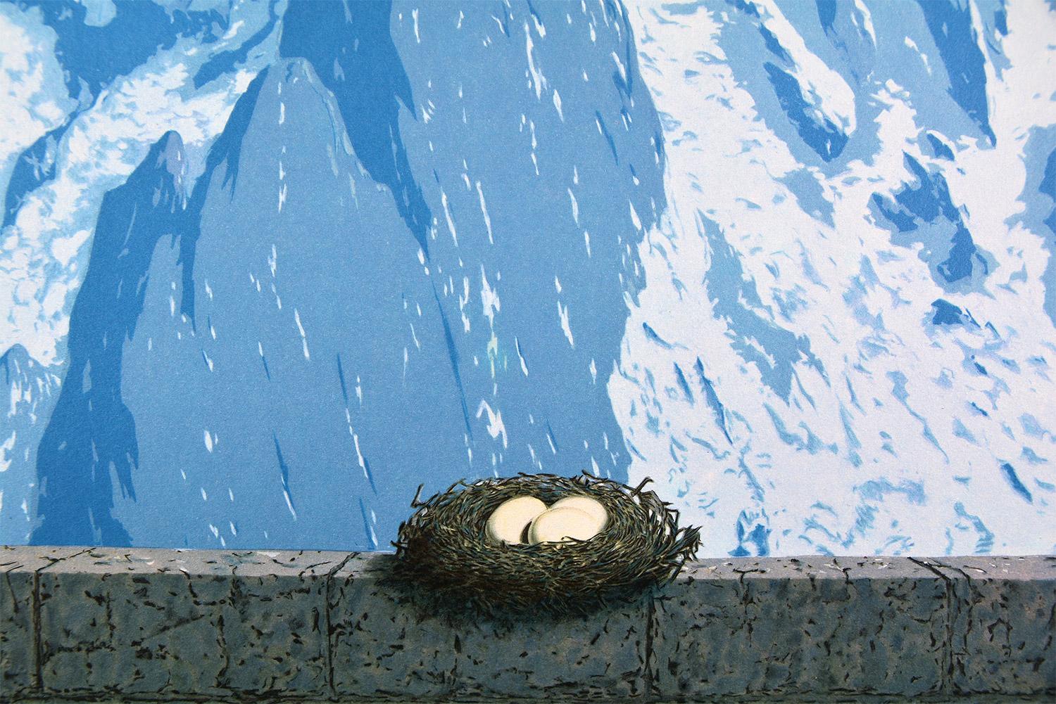 René Magritte - LE DOMAINE D'ARNHEIM, 1962 (DIE DOMÄNE VON ARNHEIM)
Datum der Gründung: 2010
Medium: Lithographie auf BFK Rives Papier
Nummer der Ausgabe: 155/275
Größe: 60 x 45 cm
Zustand: Neu, in neuwertigem Zustand und nie gerahmt
Beobachtungen: