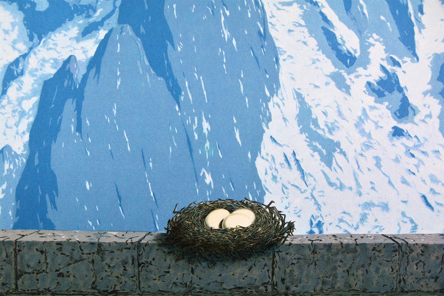 René Magritte - LE DOMAINE D'ARNHEIM Limited Surrealism French Contemporary - Print Surrealismo di (after) René Magritte