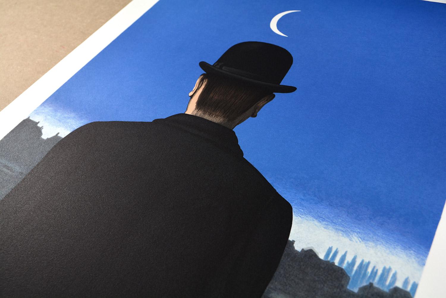 RENÉ MAGRITTE Le Maître d'École -  1955 Limited edition Lithograph - Surrealism - Print by (after) René Magritte