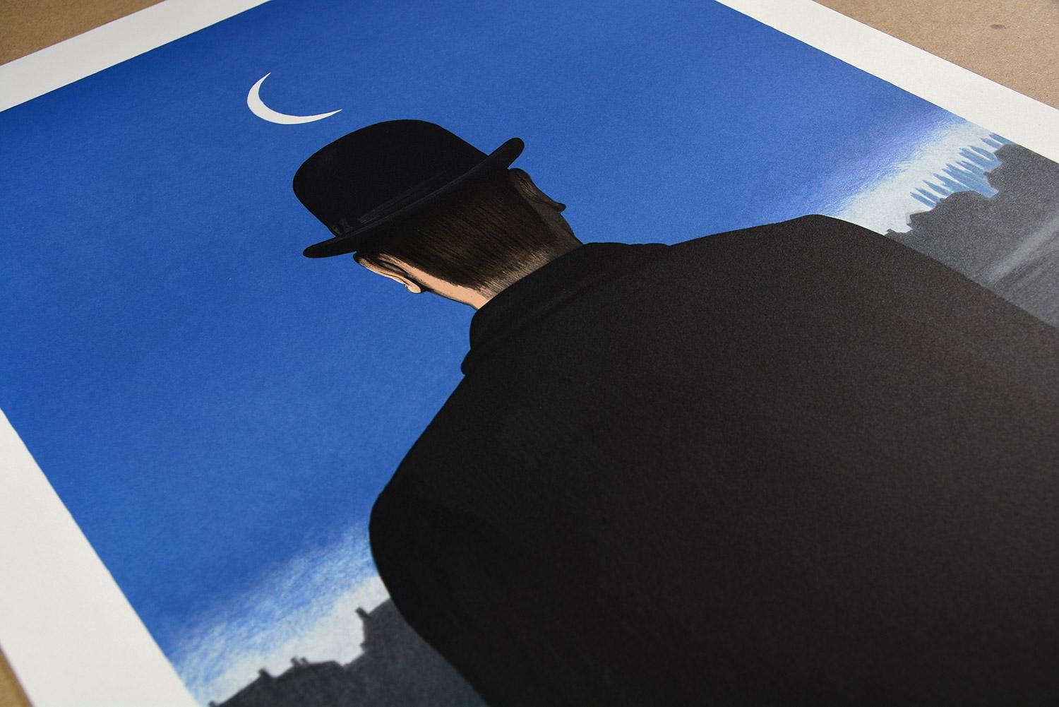 RENÉ MAGRITTE El maestro de escuela -  1955 Litografía de edición limitada - Surrealismo - Print Surrealista de (after) René Magritte
