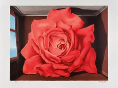 (after) René Magritte - René Magritte - LE TOMBEAU DES LUTTEURS Limited Lithograph Surrealism French René Magritte - LE TOMBEAU DES LUTTEURS Limited Lithograph Surrealism French