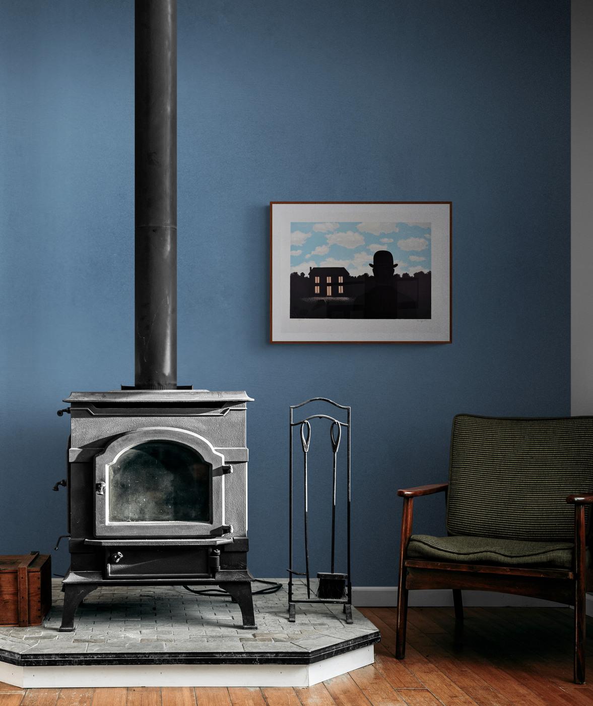 RENÉ MAGRITTE L'EMPIRE DES LUMIÈRES, 1964 Limited edition Lithograph, Surrealism For Sale 3