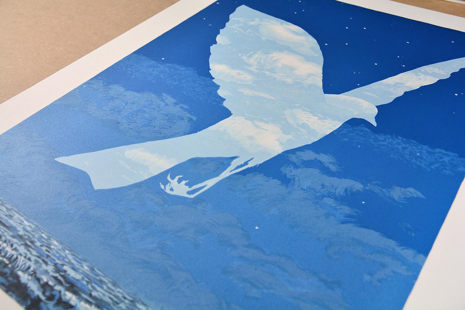 RENÉ MAGRITTE: L'ENTRÉE EN SCÈNE, 1961 - Limited edition Lithograph Surrealism - Print by (after) René Magritte
