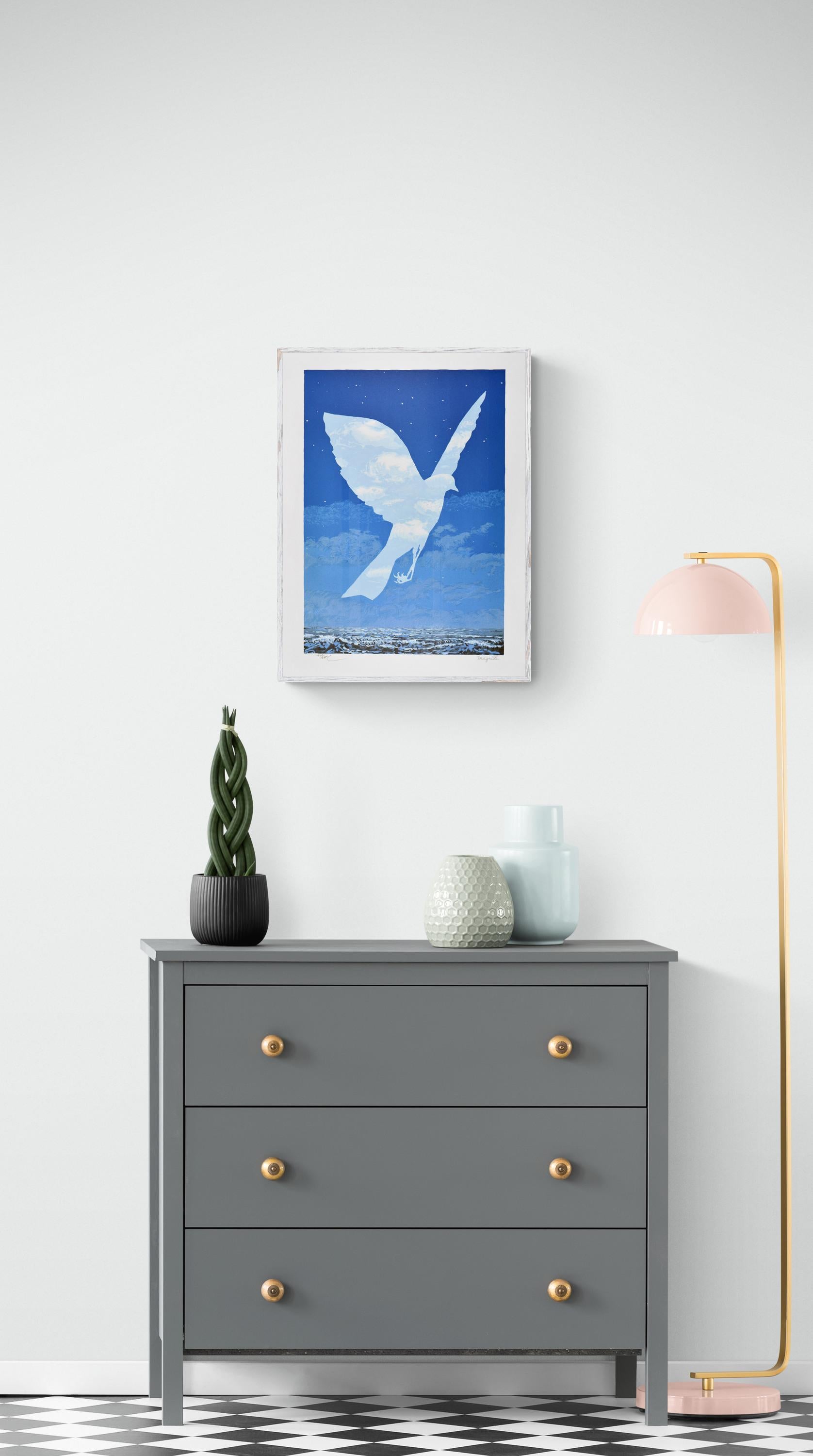 RENÉ MAGRITTE: L'ENTRÉE EN SCÈNE, 1961 - Limited edition Lithograph Surrealism 3