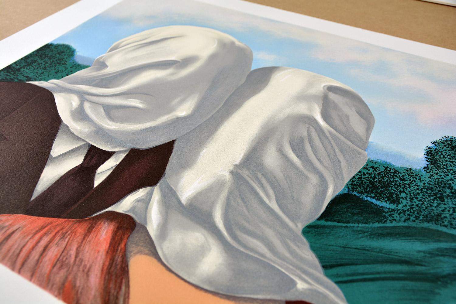 René Magritte - LES AMANTS Limited Surrealismus Französische Kunst Contemporary – Print von (after) René Magritte
