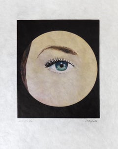 RENÉ MAGRITTE - L'Oeil - Limited ed. Etching & Aquatint  Surrealism