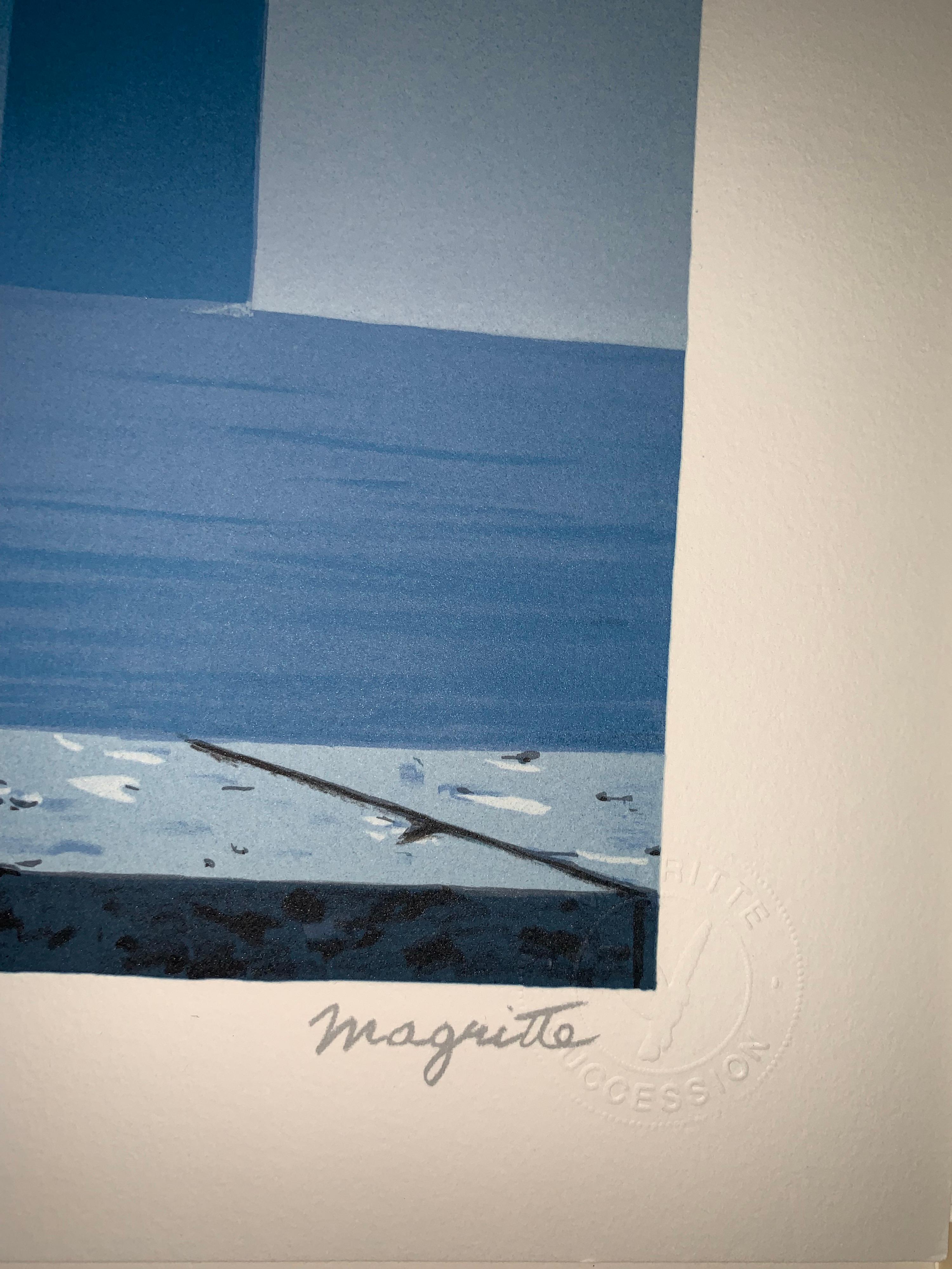 set of 5 items René Magritte - Surrealist Print by (after) René Magritte