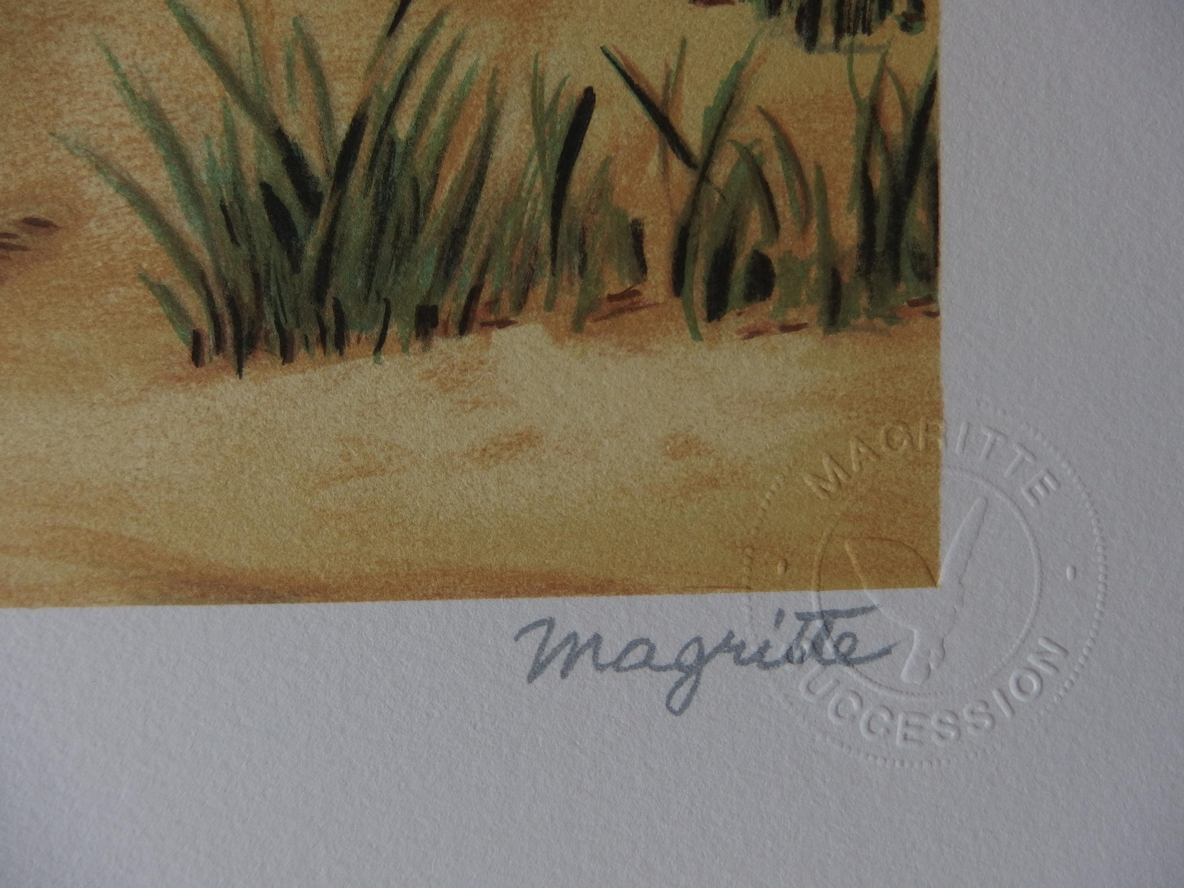 Sherazade - Lithograph - Print by (after) René Magritte