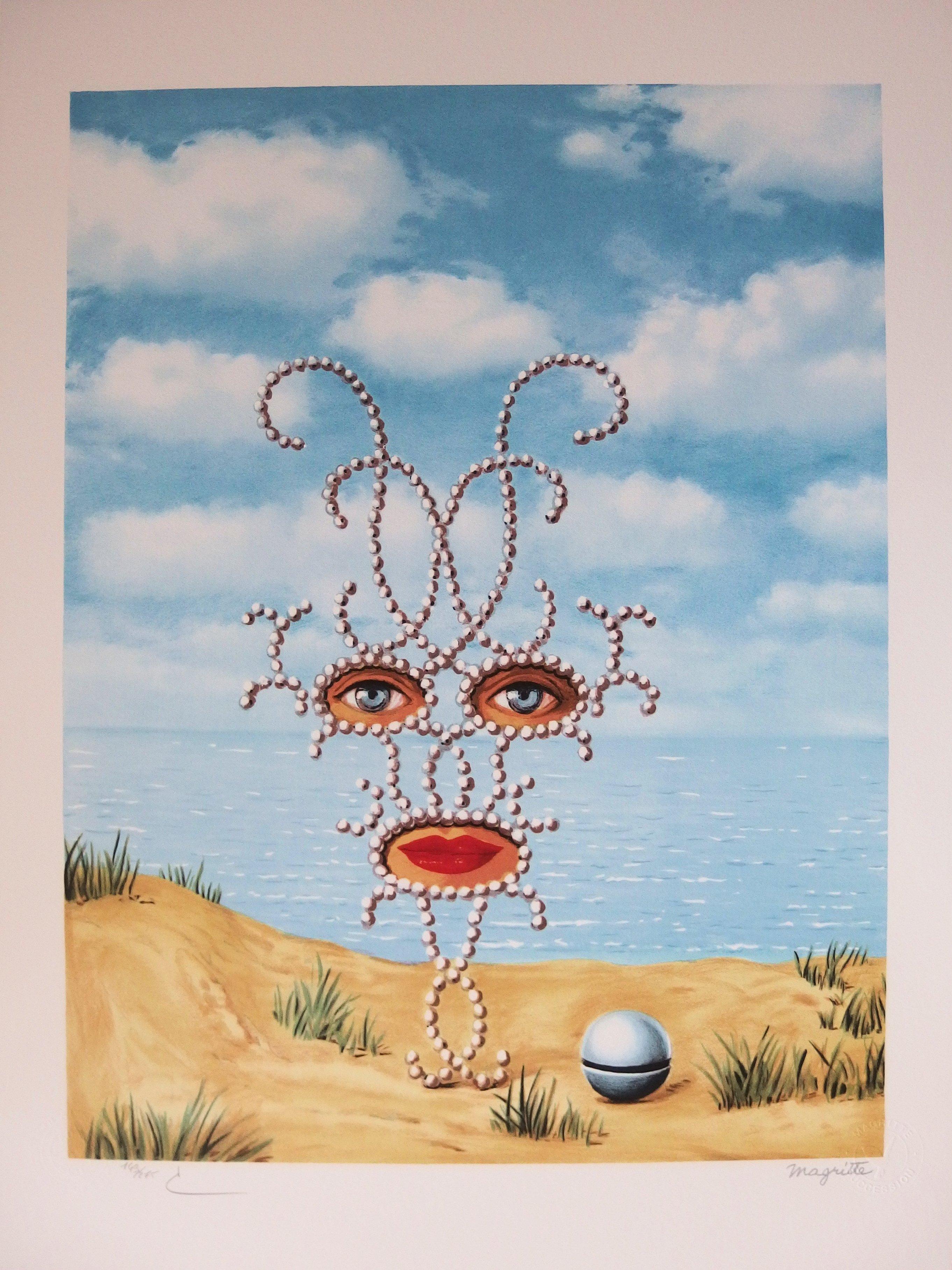 (after) René Magritte Landscape Print - Sherazade - Lithograph