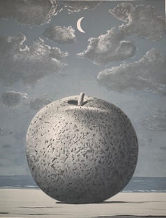Souvenir de Voyage - Siglo XX, Surrealista, Litografía, Grabado figurativo