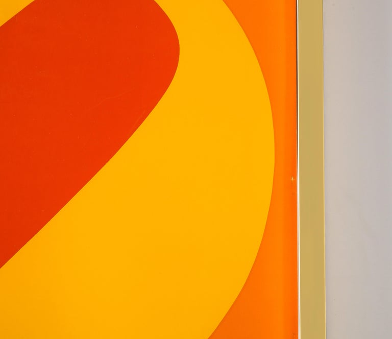 After Robert Indiana, Golden Love, Screenprint, Serigraph, Yellow, Orange, Red For Sale 6