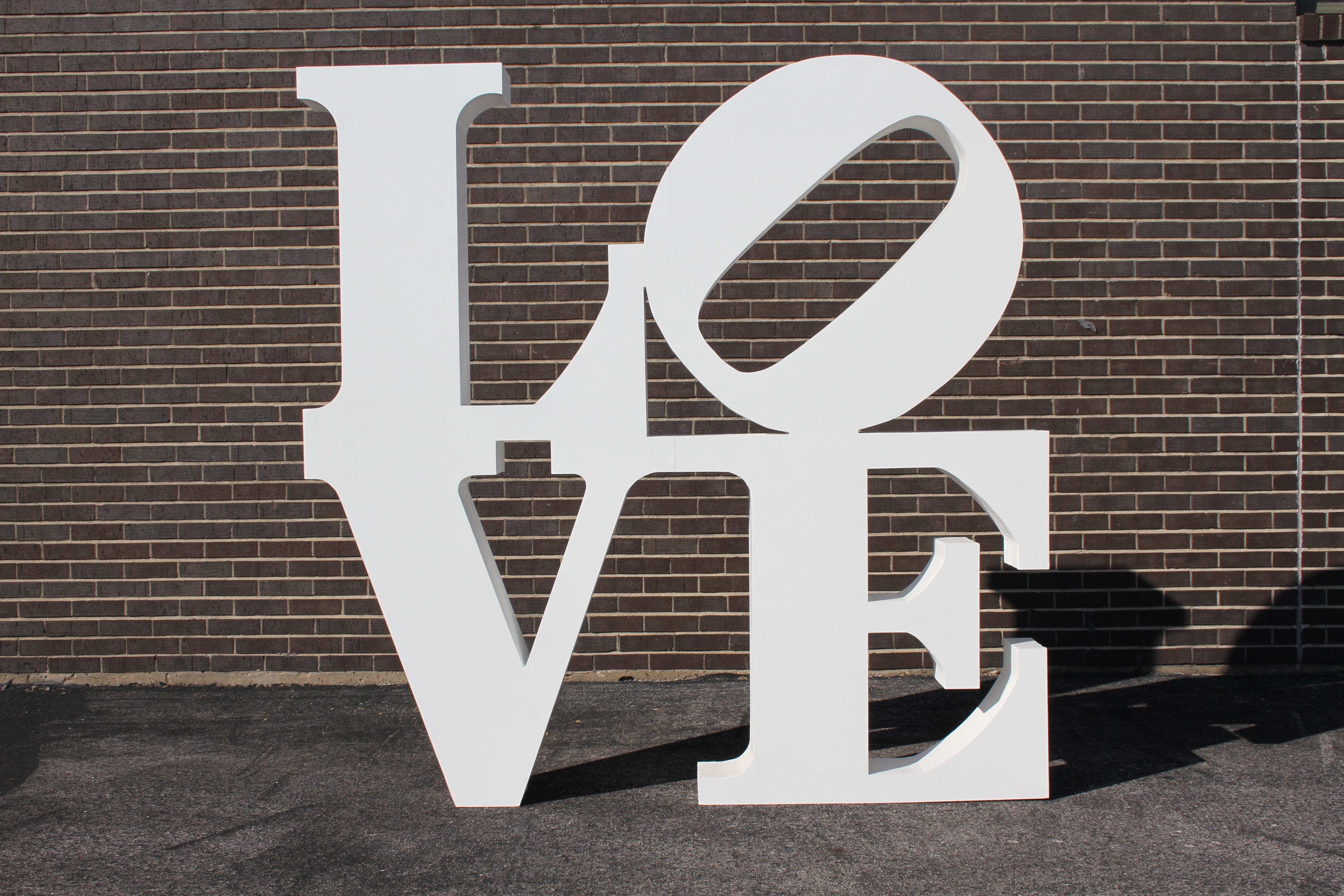 After Robert Indiana Large LOVE Sculpture Pop Art - 72