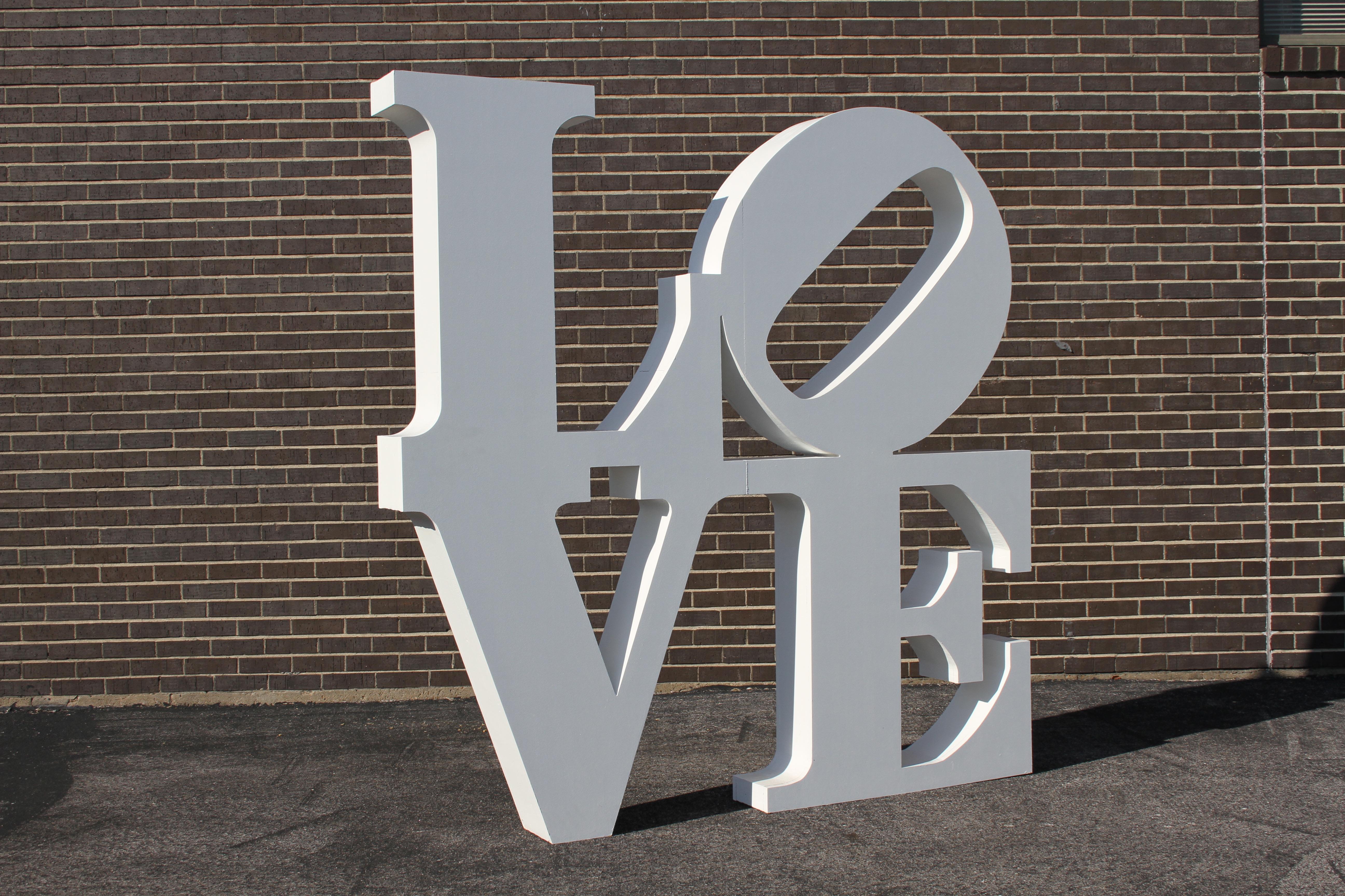 After Robert Indiana Large LOVE Sculpture Pop Art - 72