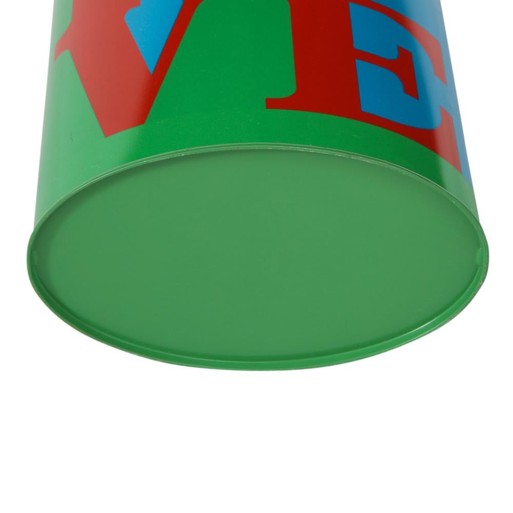 Pop Art Love Coin Bank, After Robert Indiana, Red, Blue, Green.  For Sale 6