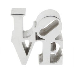 After Robert Indiana Love Paperweight
