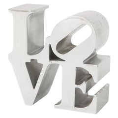 After Robert Indiana Love Paperweight