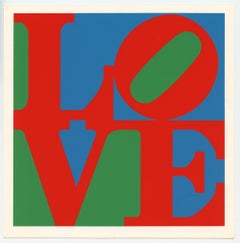 "LOVE" serigraph