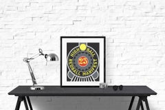 Robert Indiana-Highball auf dem Redball Manifest, signiert