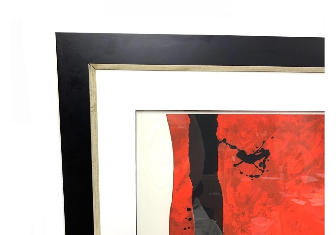 Mid-Century Modern D'après Robert Motherwell (Am. 1915-1991) 