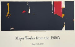 FACE OF THE NIGHT(Octavio Paz)Lithograph on Arches Paper, Abstract Expressionist