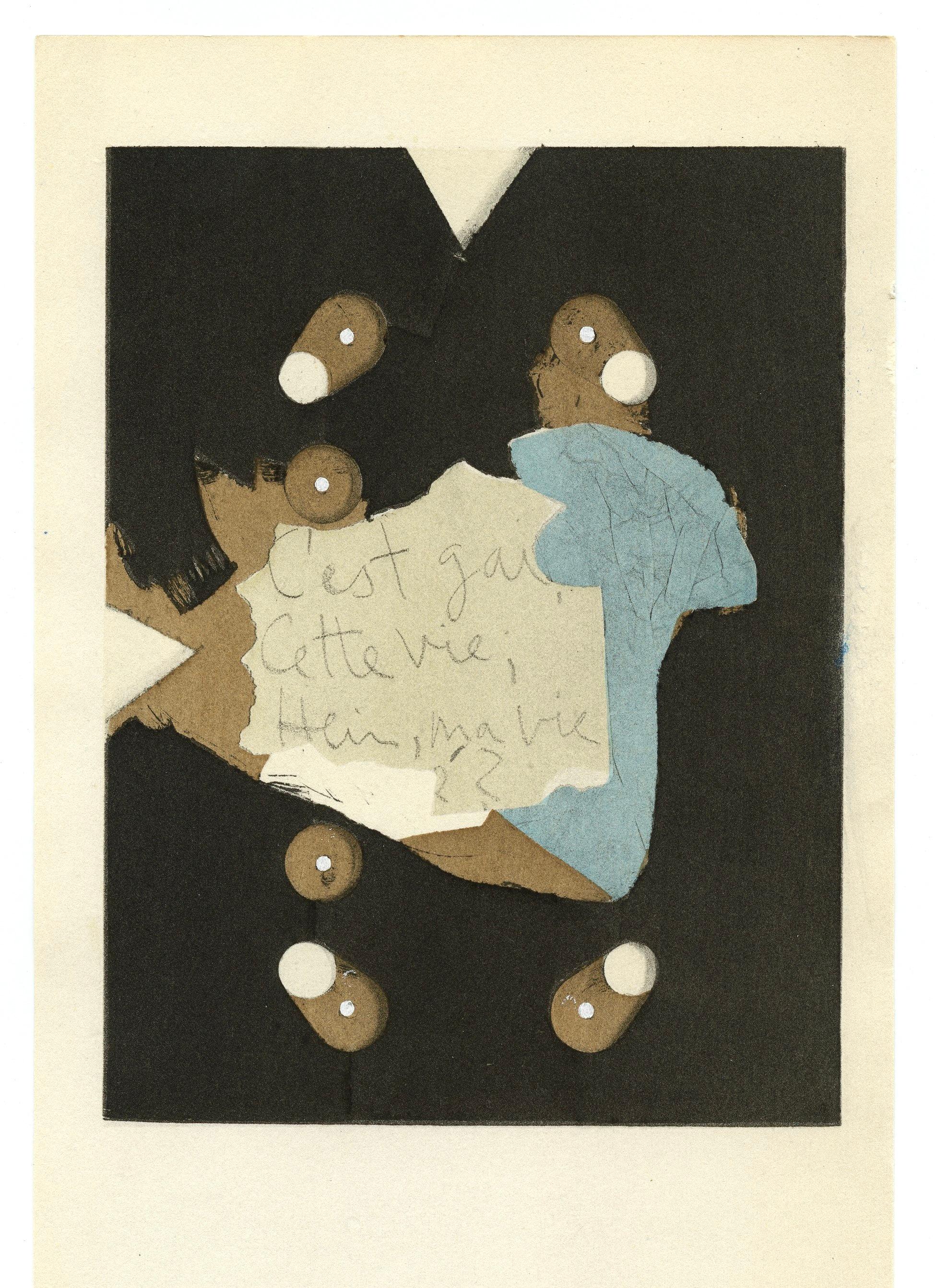 "Hein, Ma Vie?" pochoir