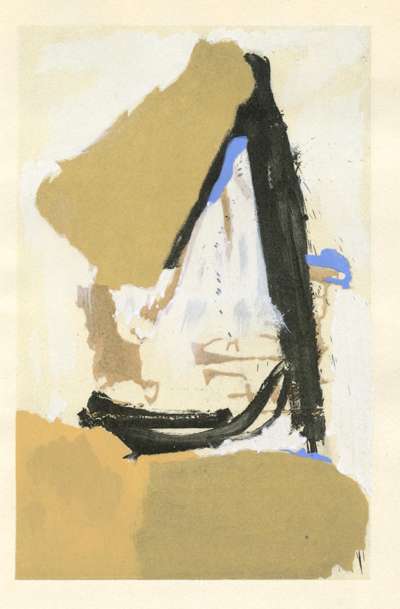 "Summer in Italy, No. 1" pochoir - Print by (after) Robert Motherwell