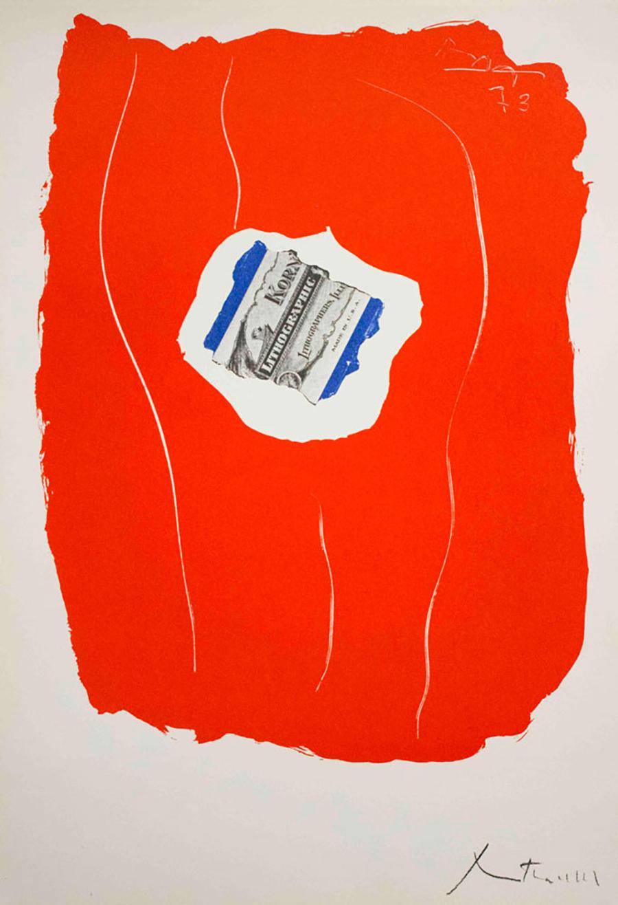 Tricolor 137 - Print by (after) Robert Motherwell