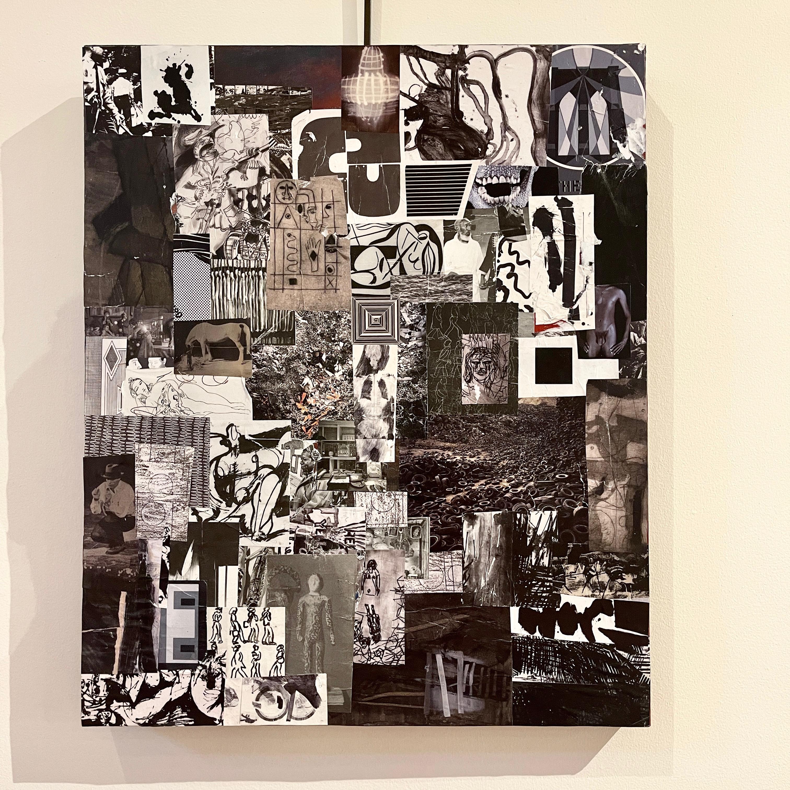 robert rauschenberg collage technique