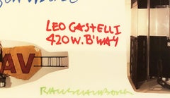 Rauschenberg Gluts at Leo Castelli Hand Signed Vintage Pop Art