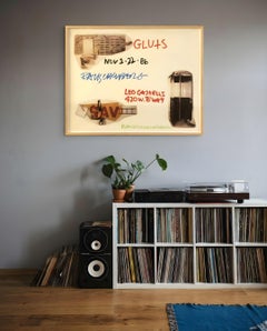Rauschenberg- Gluts at Leo Castelli- Pop Art Vintage HAND SIGNED