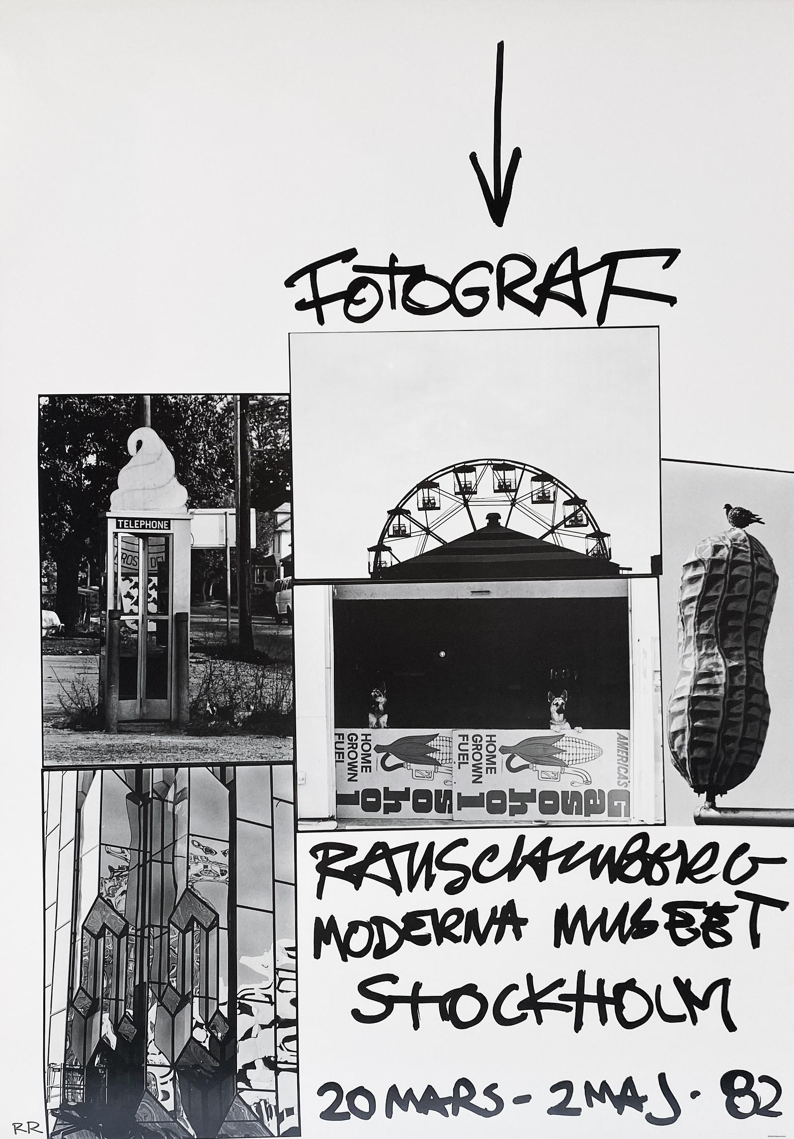 Robert Rauschenberg, Fotograf, 1982 Exhibition Poster - Art by (After) Robert Rauschenberg