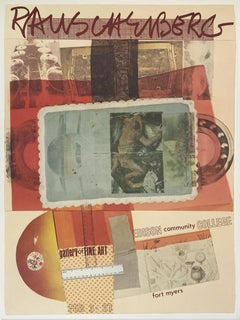 Robert RauschenbergRobert Rauschenberg, Original 1980 Exhibition Poster, Fort My