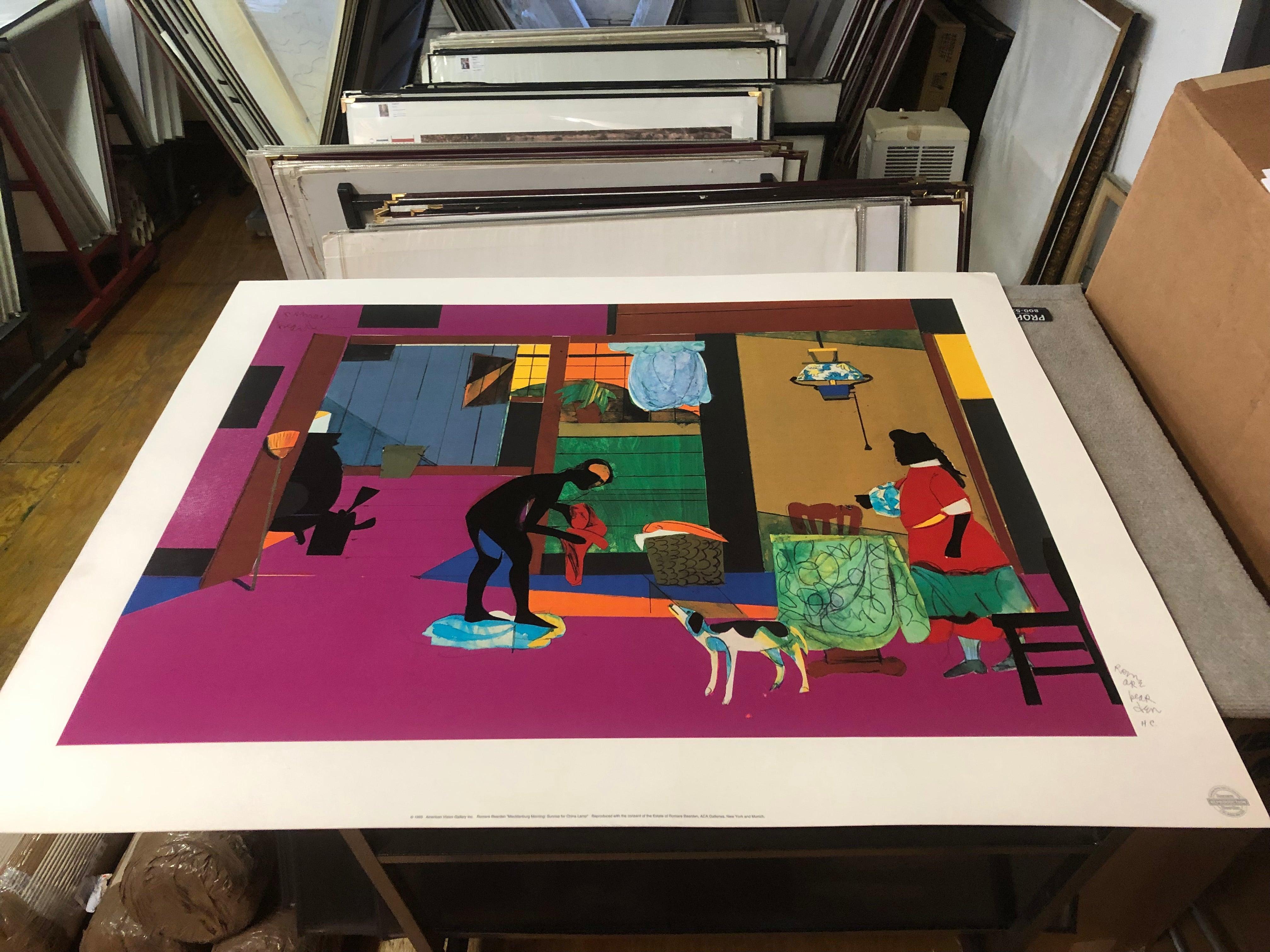 Bearden-Mecklenburg Morning: Serigrafia 