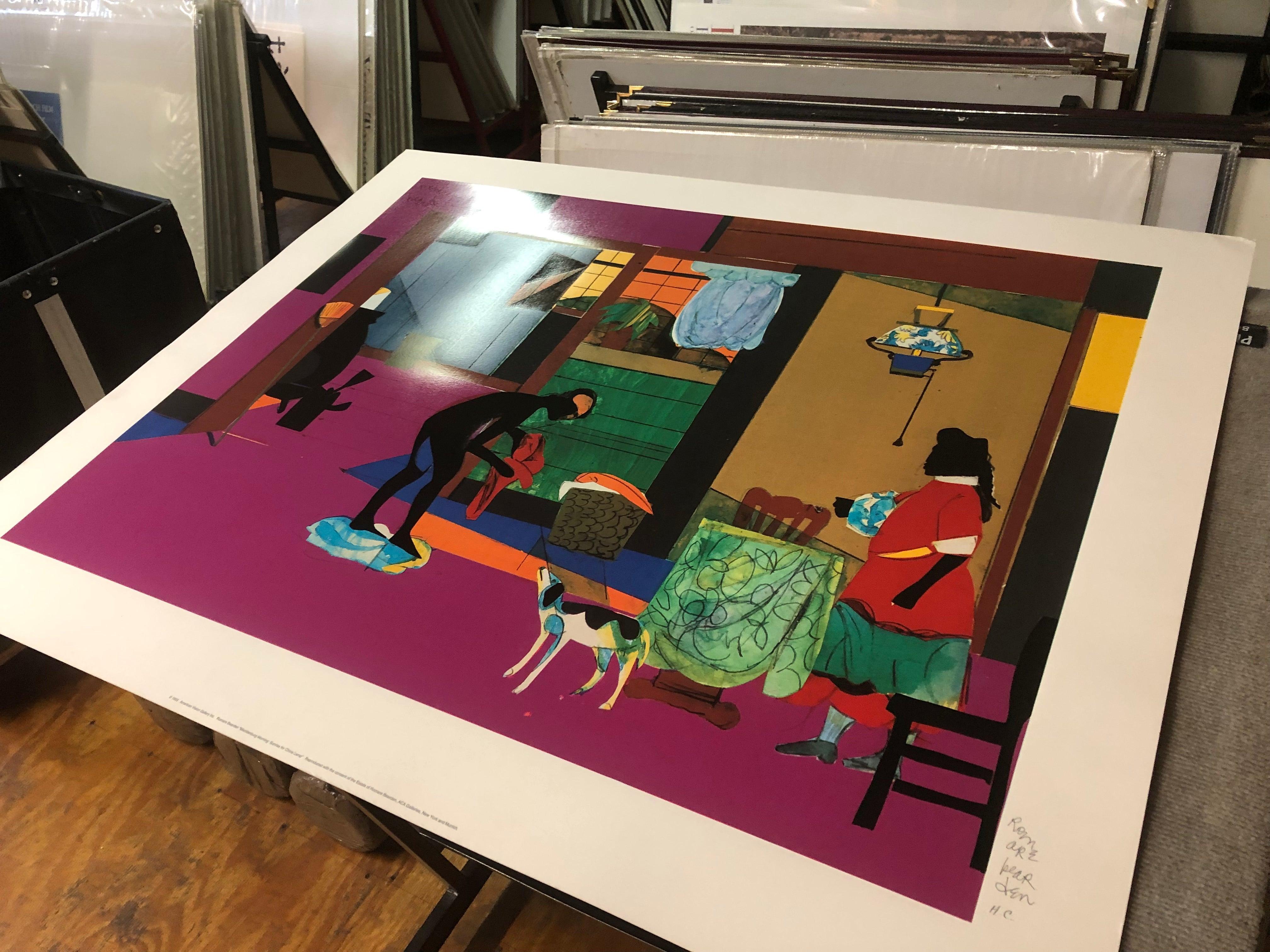 Bearden-Mecklenburg Morning: Serigrafia 