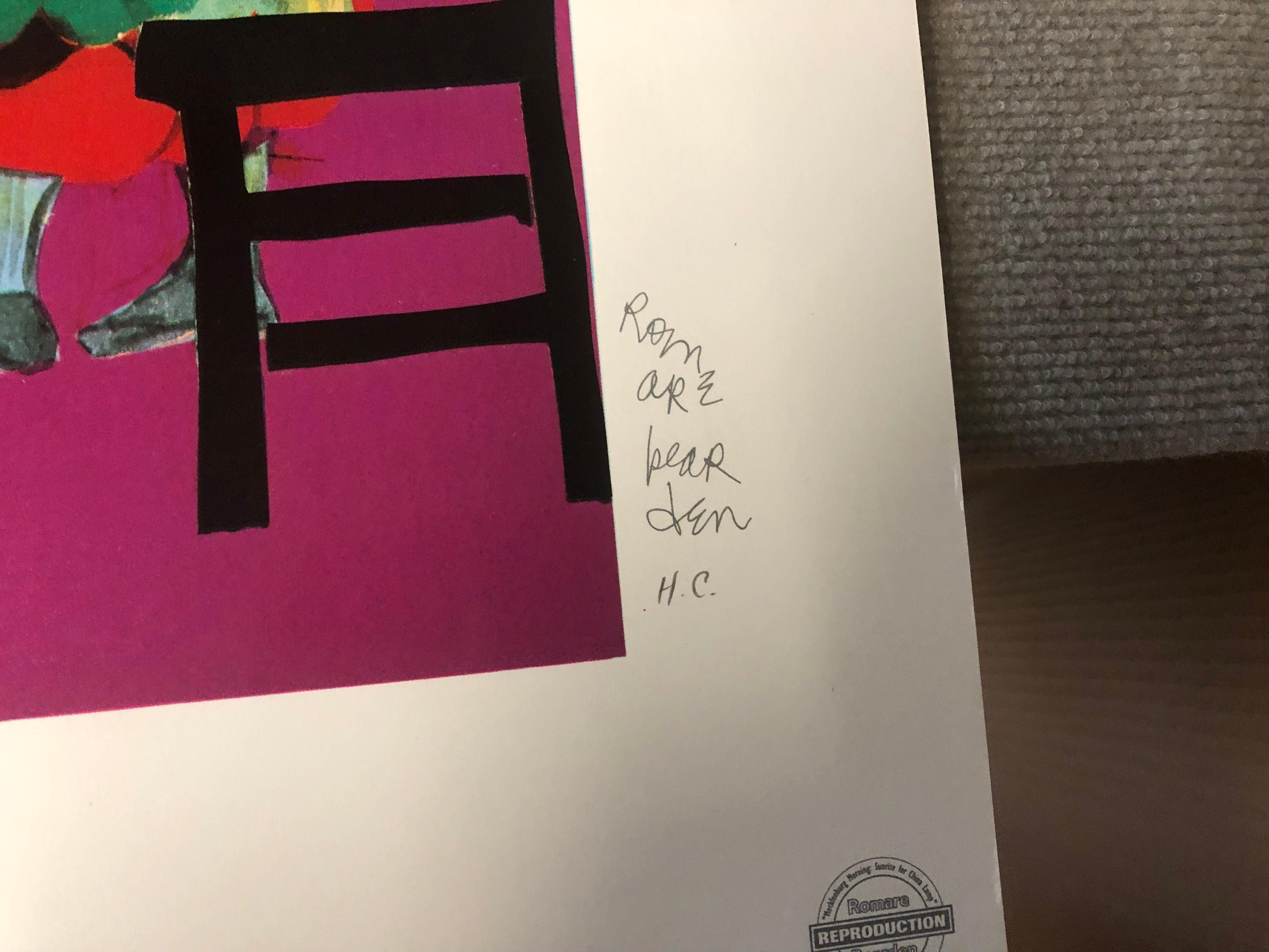 Bearden-Mecklenburg Morning: Serigrafia 