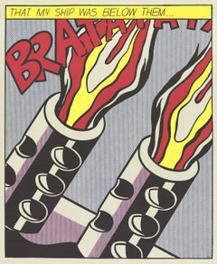 Roy Lichtenstein-That My Ship Was Below Them Panel C