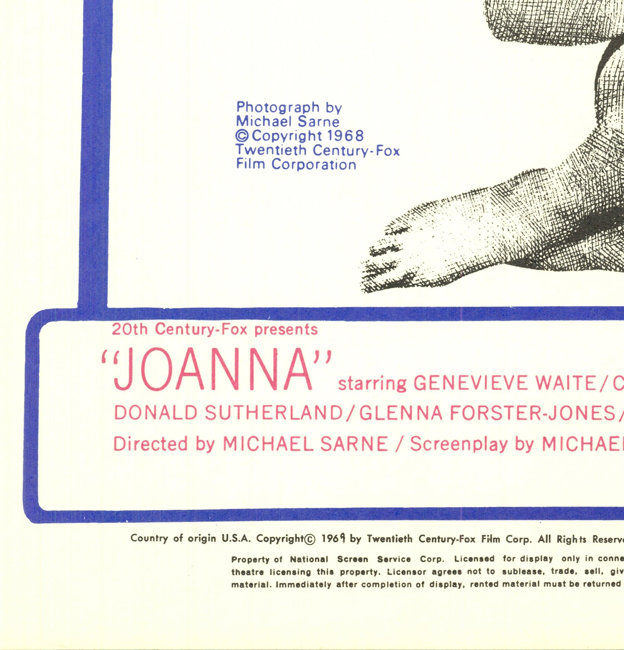 1968 Roy Lichtenstein 'Joanne' ORIGINAL Serigraph - Pop Art Print by (after) Roy Lichtenstein