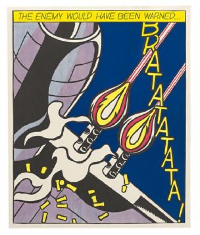 roy lichtenstein litho/litho