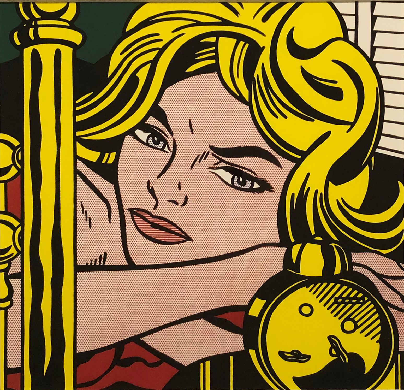 Blonde Waiting - Print by (after) Roy Lichtenstein