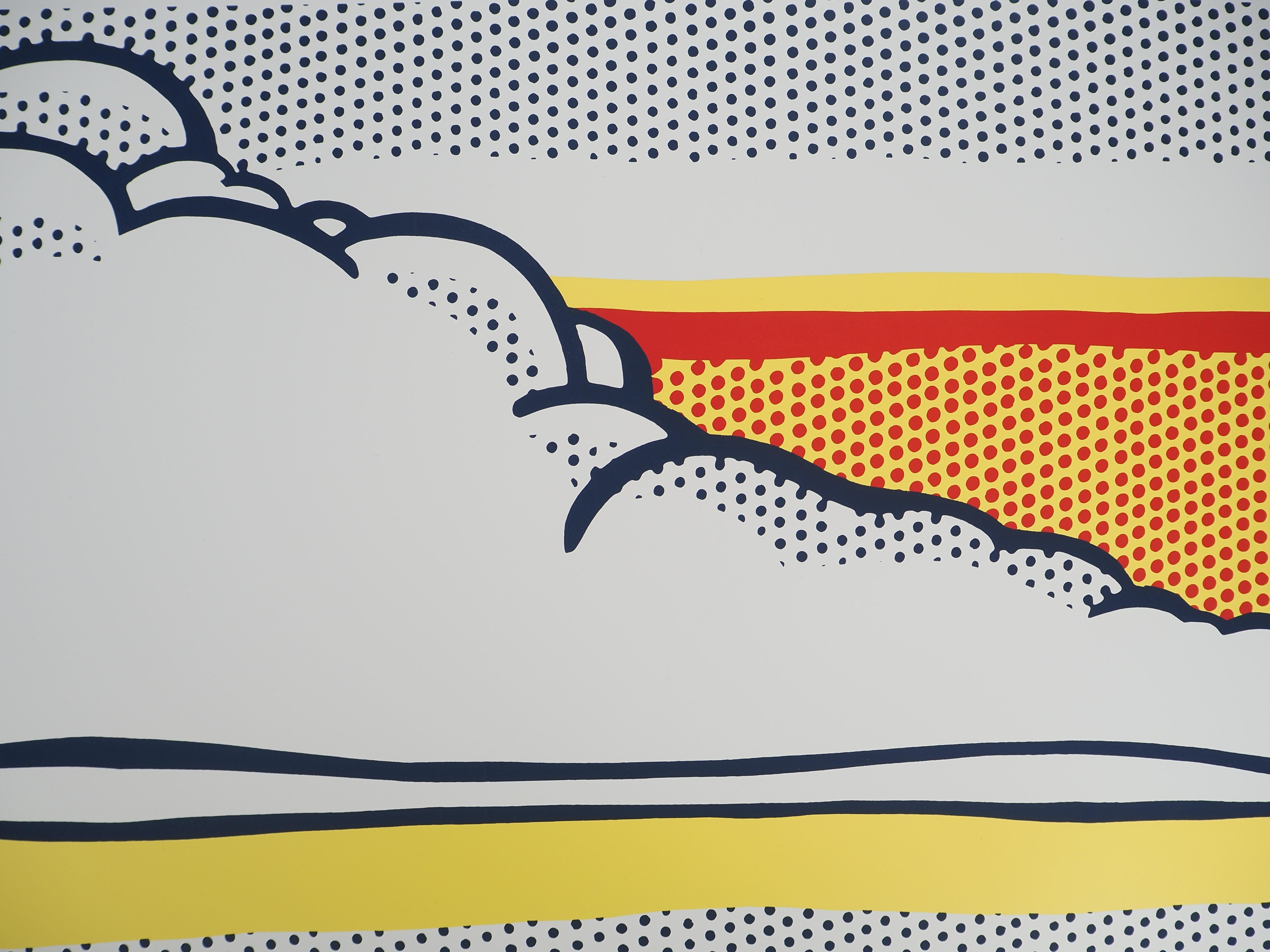 Roy Lichtenstein (after) Roy Lichtenstein (after)
Nuvola e mare, 1989

Serigrafia
Senza segno
Su carta, 70 x 120 cm

INFORMAZIONI: Serigrafia creata per la mostra dell'artista al Ludwig Museum di Colonia (Germania) nel 1989, basata sull'opera