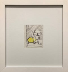 Roy Lichtenstein Glass and Lemon Vintage Pop Art