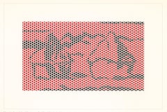 "Haystack #2" lithograph