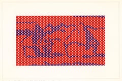 "Haystack #5" lithograph