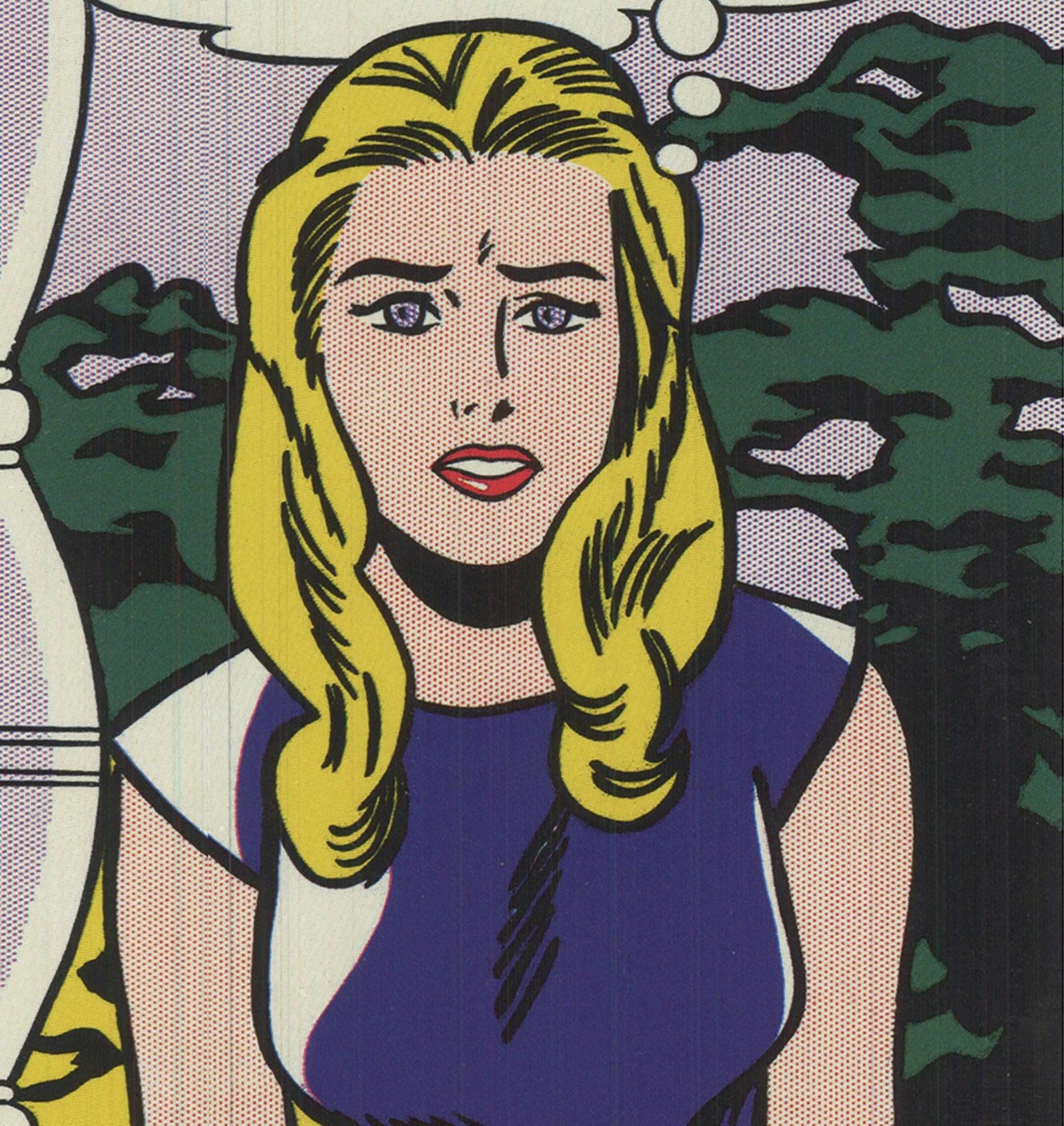 I Know...Brad - Pop Art Print by (after) Roy Lichtenstein