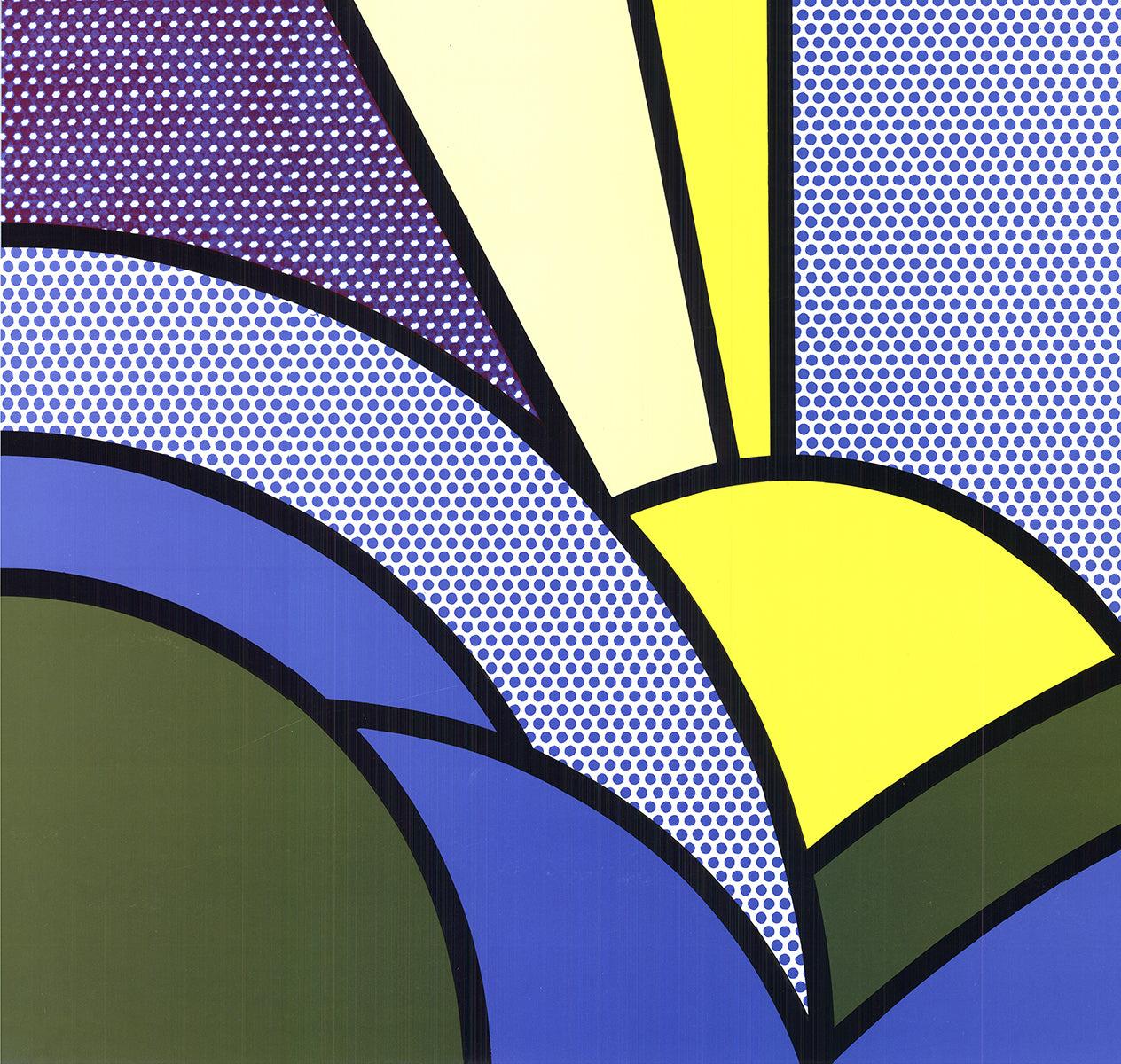 Pintura moderna de rayos de sol en venta 3