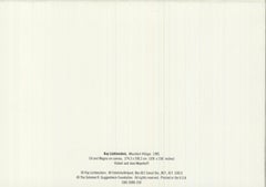 Mountain Village Offset Print, Framed Pop Art, 1980, Rare Collectible