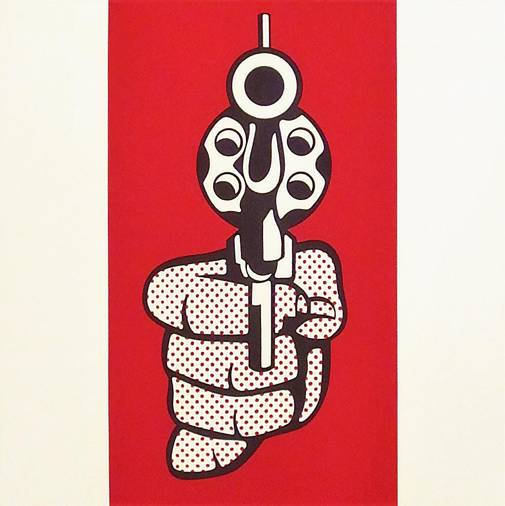 Pistol, Roy Lichtenstein - Print by (after) Roy Lichtenstein