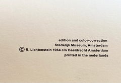 Roy Lichtenstein As I Opened Fire (set of 3 lithographic posters)