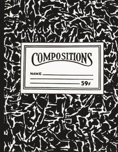 Roy Lichtenstein Compositions announcement 1965 (Sonnabend)